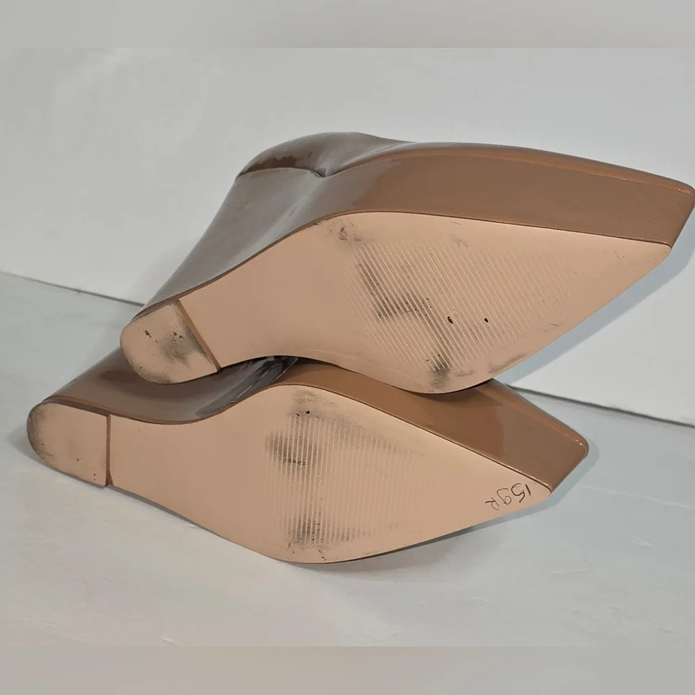 Steve Madden Platforms Women's Ladonna Tan Khaki Wedge Heels Size 9.5